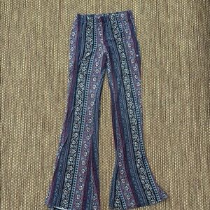 Bohemian Flare Pants - Multicolor